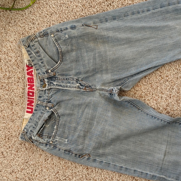 Vintage y2k Unionbay Light Wash Straight Leg Jeans - Picture 2 of 11